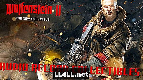 Wolfenstein 2 Vodič za kolekcionarstvo i dvotočka; Sve lokacije audio zapisa - Igre