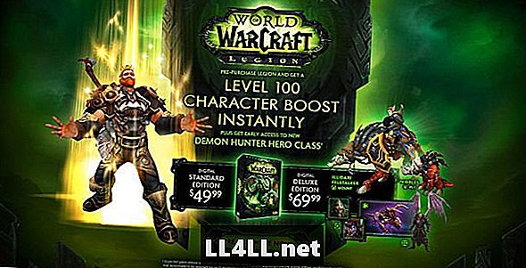 World of Warcraft Legion izplešanās izlaišanas datums noplūda