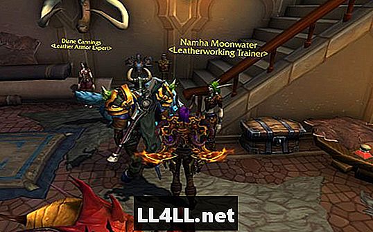 Warcraft सेना की गाइड गाइड और बृहदान्त्र की दुनिया; Leatherworking