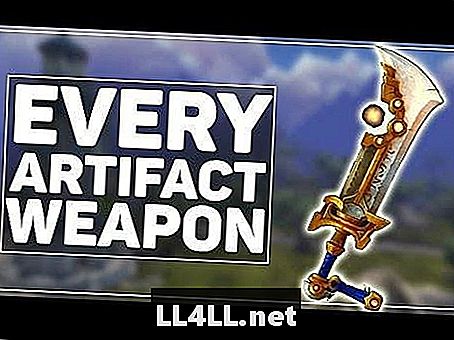 „World of Warcraft Legion“ ir „dvitaškis“; Artefaktų ginklų pasirodymų vadovas