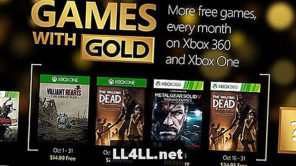 अक्टूबर के लिए गोल्ड के साथ Xbox लाइव गेम्स की घोषणा की