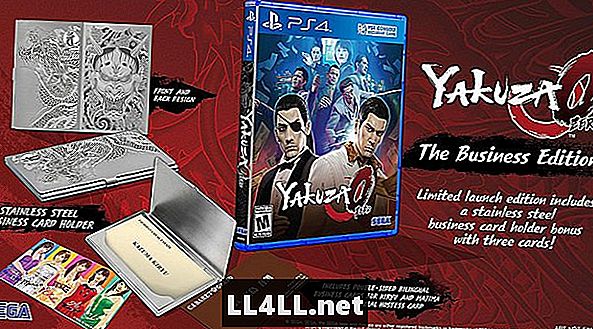 Yakuza 0 i przecinek; „The Business” Edition Revealed