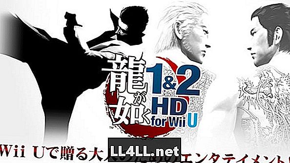 Yakuza 1 i 2 HD na Wii U u Japanu
